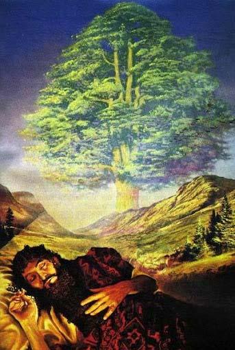 The Prophet Daniel Nebudchadnezzar then dreamt of his kingdom as a large tree Daniel 4:7-14 I saw a tree of great height at the center of the world.