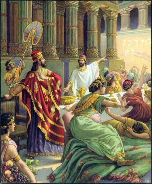The Prophet Daniel Daniel s work for Babylon ended with the last king Belshazzar Daniel 5:1-7 King Belshazzar gave a great banquet for a thousand of his lords he ordered the gold and silver vessels