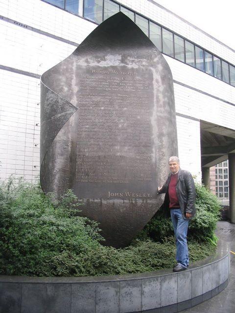 John Wesley (May 24, 1738) In the evening I went very unwillingly to a society in Aldersgate Street where one was reading Luther's Preface to the Epistle to the Romans.
