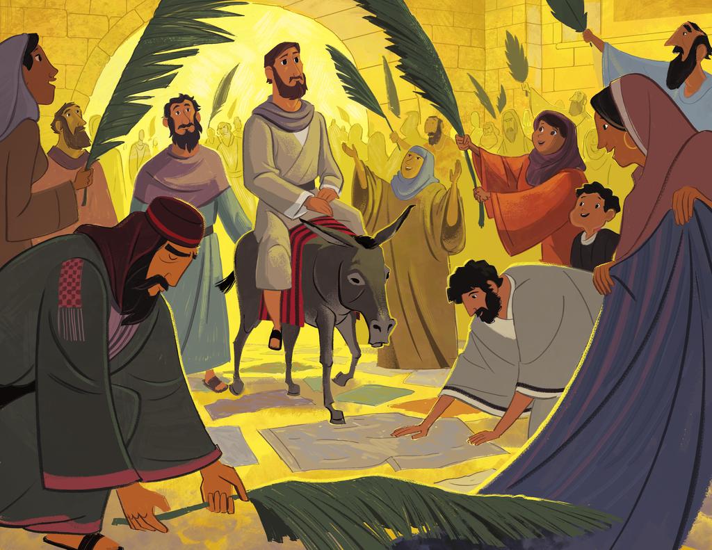 Jesus Triumphal Entry (Matthew
