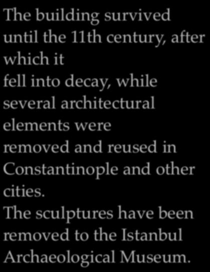 removed and reused in Constantinople and other cities.