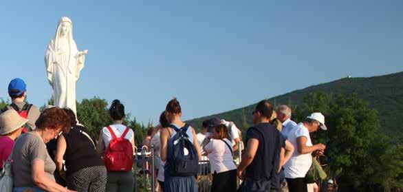 David Parkes & The Guides Since 1991 Marian Pilgrimages has been bringing pilgrims to Medjugorje, reintroducing flights to the region after years of conflict.