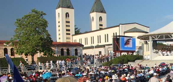Medjugorje Sample Itinerary The Marian Pilgrimages itinerary, devised with the pilgrims needs in mind, balances prayer and activity in each day.