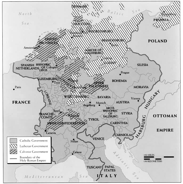 Name Date Period Class E u r o p e T o r n A p a r t The Thirty Years War Directions: The Thirty Years War (1618-48) began when Holy Roman Emperor Ferdinand II of Bohemia attempted to curtail the