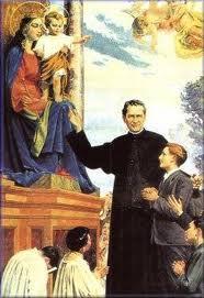 John Bosco would say to the boys: Having all power in heaven, she instantly receives what she asks of her Divine Son.... At Mary s name, the demons take speedy flight.