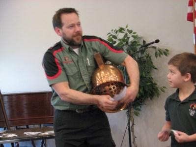 Each Troop was tasked with presenting an Armor of God skit.