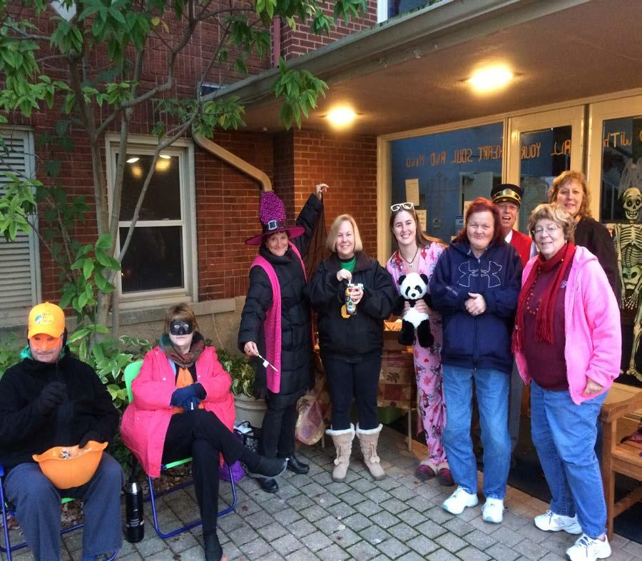 Our first community Trick or Treat outreach was a success!