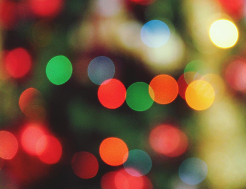 Find the true spirit of the season Ten Symbols of Christmas LIGHTS. TREES.