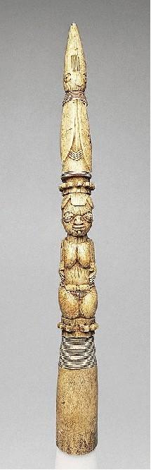 The iroke ifà (divination tapper) The divination tapper (iroke Ifa) is an essential tool for Yoruba diviners, used to initiate the Ifa divination ritual by invoking the god of fate, Orunmila.