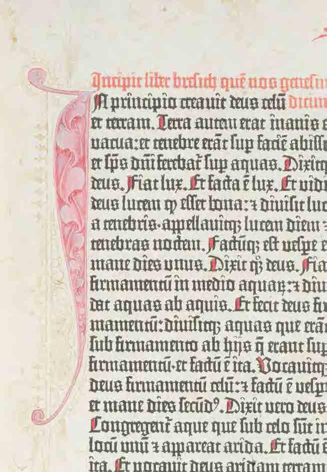 Page from Gutenberg's Bible,