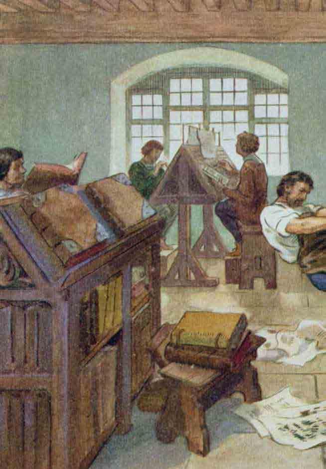 Chapter 1 The Power of the Printed Word THE BIG QUESTION Why was Gutenberg s invention of a printing press so important? Did you know that a man named John Gooseflesh changed the world?