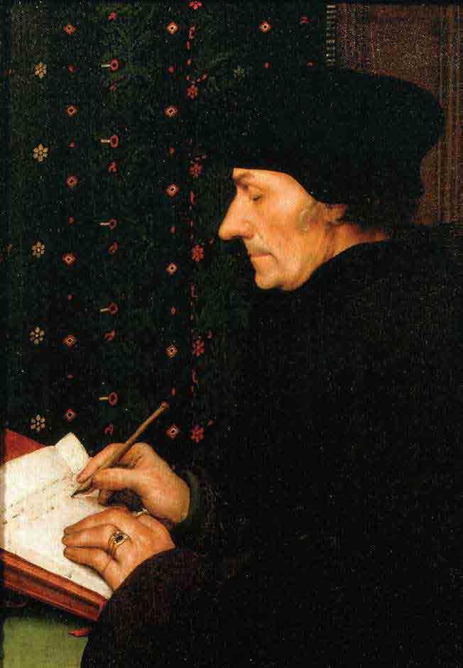 Portrait of Erasmus by