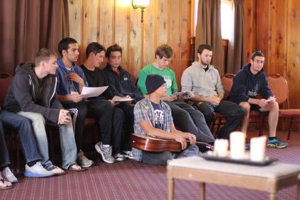 29 students took part in the Men@USD Leadership Retreat,