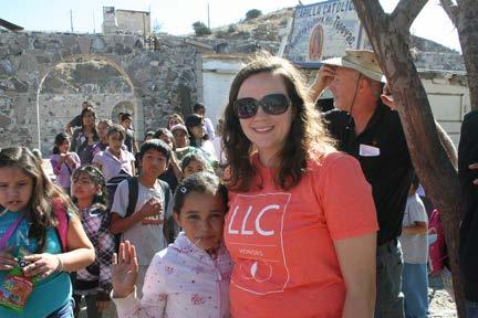 As a part of the monthly Tijuana Day Trips, USD students spend time with the families