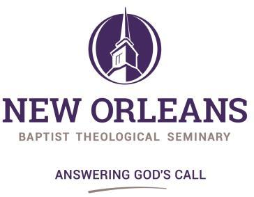 THEO5311 Reformation and Modern Theology SPRING 2018 // TUESDAYS 2:00-4:50 P.M. NEW ORLEANS BAPTIST THEOLOGICAL SEMINARY DIVISION OF THEOLOGICAL & HISTORICAL STUDIES DR. JEFF RILEY JRILEY@NOBTS.