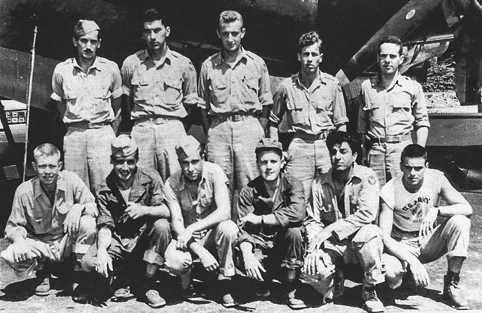 RIGHT: COURTESY JOE CHOVELAK AND RICHARD KELSO VIA 39TH BOMB GROUP (VH) several American aviators who had fought in World War II. These contacts would become useful later.