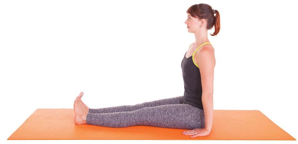 Guidelines If your legs or back are too tight to make an L shape, lift your hips by sitting on a folded blanket or block. Avoid rounding your back.