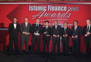 berjumlah AS$ 1.5 bilion, " Tawarruq Deal of the Year 2012" untuk Pembiayaan Bersindiket yang berjumlah AS$ 450 juta untuk Al- Baraka Turk, dan "Best Islamic 2012 " bagi Brunei Darussalam.