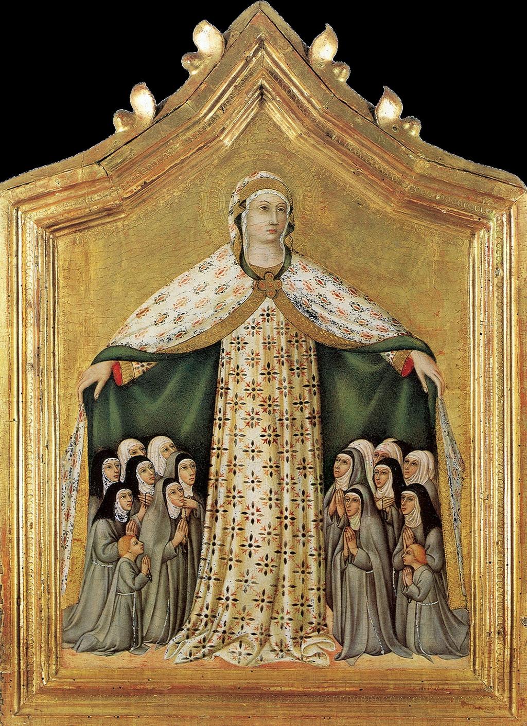 Madonna of Mercy by Sano di Pietro