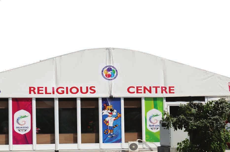 Religious Centre At the Games Village Since 2002, the officials of the Commonwealth Games introduced a Religious Centre in the Games Village for athletes to pray and worship.