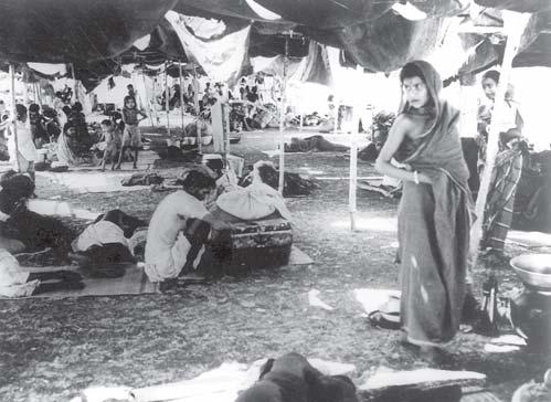 Fig. 11 Thousands stayed in the refugee camps set up in Delhi after Partition.