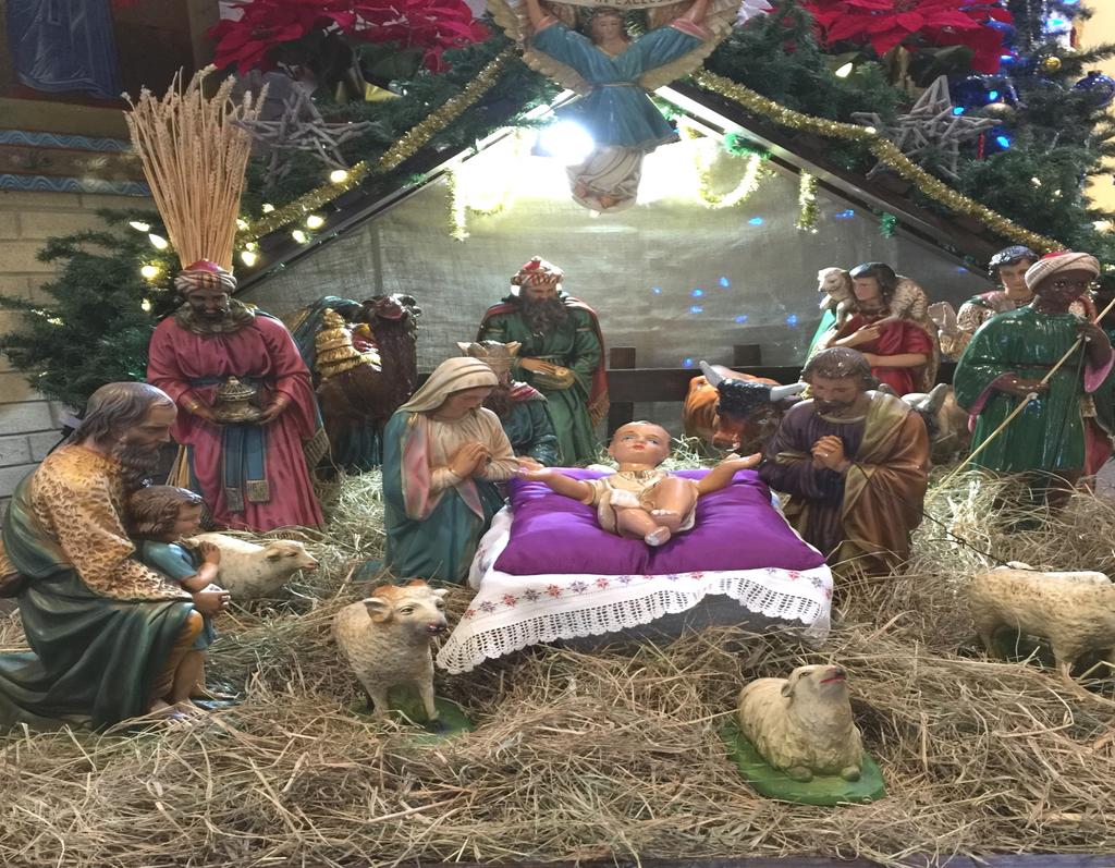 2016 P December 24/25, 2016 Nativity Scene of Our Lord and Saviour Jesus Christ at Holy