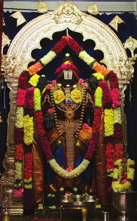 Devotees are encouraged to participate personally in the Sahasranama Archana daily.