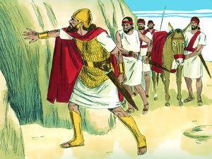 Lesson 14: David Spares Saul how the LORD delivered you into my hands in the cave.
