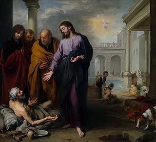 Lesson 19: Sick man at the pool of Bethesda Jesus has the power to heal us.