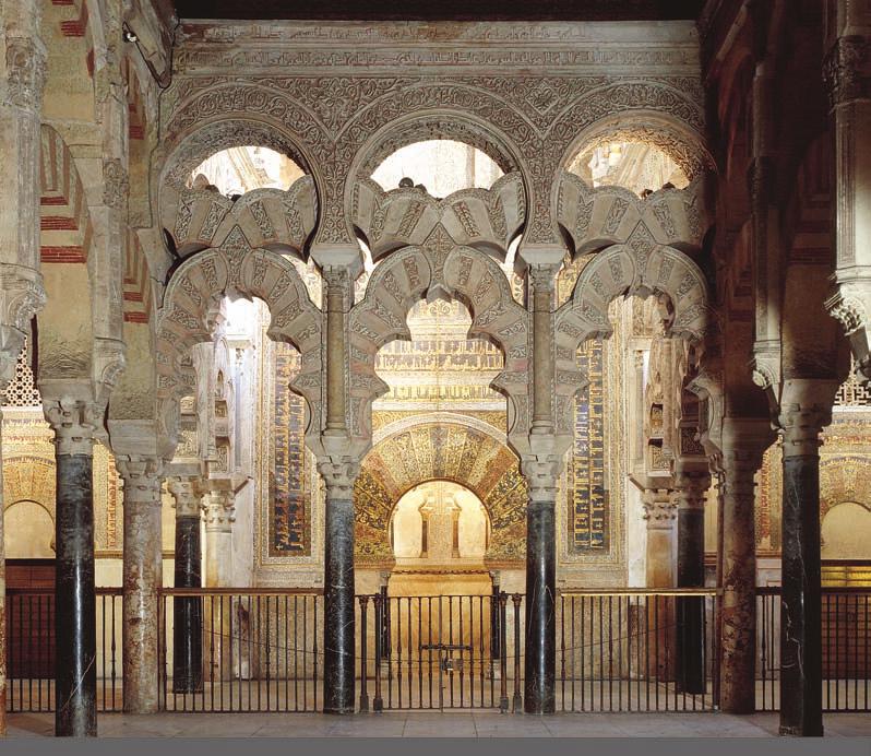 13-12 Maqsura of the Great Mosque, Córdoba, Spain, 961 965. The maqsura of the Córdoba mosque was reserved for the caliph and connected to his palace.