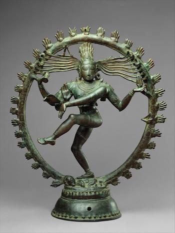 Shiva as Nataraja, or Lord of the Dance, Naltunai Isvaram Temple, Punjab, India, c.1000, Bronze The god Shiva, one of Hindu s primary avatars, is the source of good and evil, male and female.