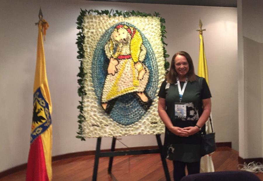 Jubilee of Latin America Our Vice-President General, Maribeth Stewart, represented our organisation in Bogotá, Colombia, where the President of the Pontifical Commission for Latin America invited