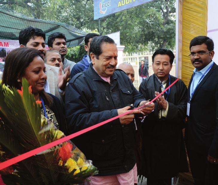 Singapore Chief guest Shri Indresh Kumar, RSS Think Tank; inaugurating the festival and exhibition At the invitation of BIGNNING the organizer of the Connect Northeast Culture and Business Fest 2016