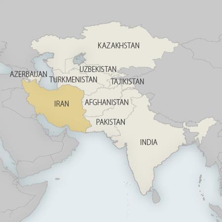 South and Central Asia Region Iran s relations with countries in the Caucasus, Central Asia, and South Asia vary significantly, but most countries in these regions conduct relatively normal trade and