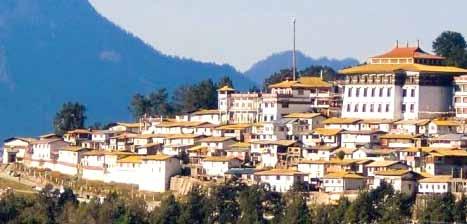 BOOKMARK CORNER TAWANG MONASTERY, ARUNACHAL PRADESH Tawang Monastery is known in Tibetan as Galden Namgey Lhatse, which translates to "celestial paradise in a clear night.