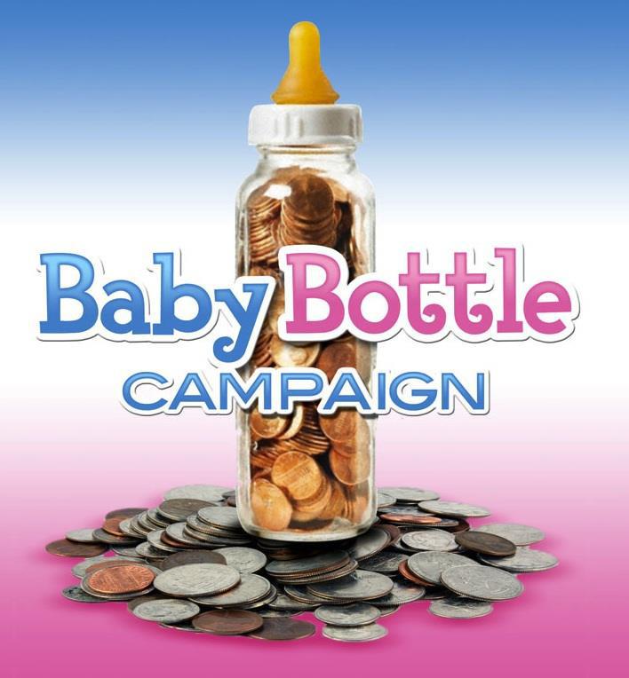 Thanks to the Confirmation candidates who put the tags on the Baby Bottles and to each person who put checks,