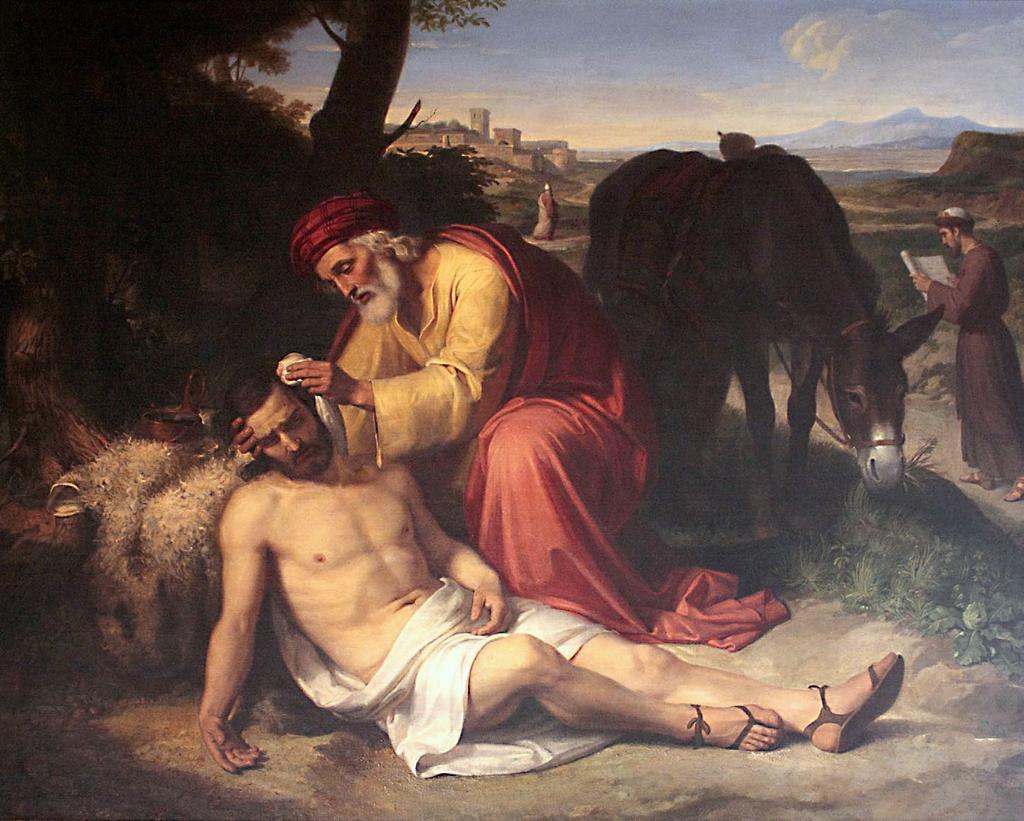 The Good Samaritan (1838), Pelegrí Clavé i Roqué. INTRODUCTION As the Pope reminds us, we need constantly to contemplate the mystery of mercy. It is a wellspring of joy, serenity, and peace.