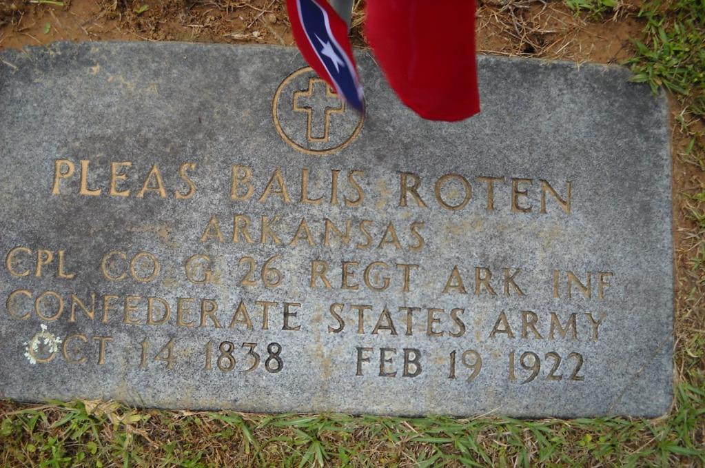 Pleas Balis Roten Hopewell Cemetery, Winnsboro, TX Photos by Don Bentley Amos Elsberry Harris Hopewell