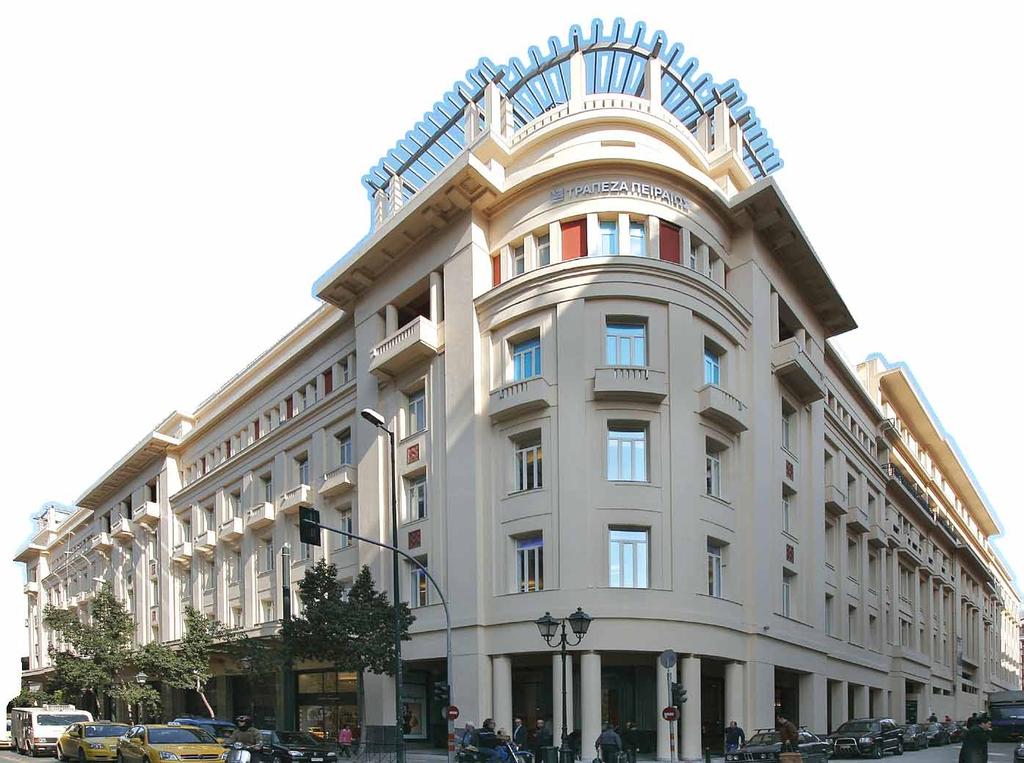 02 Grupi Bankar i Pireut 2012 Histori e shkurtër vit i rëndësishëm Banka e Pireut u themelua në vitin 1916 dhe për një periudhë operoi në pronësi dhe menaxhim privat, ndërsa në vitin 1975 kaloi në