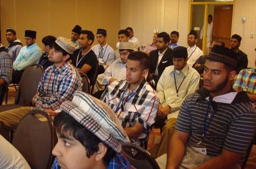 Page 7 At Jalsa Salana USA Saturday July 2, 2011 The Career Orientation and rededication program which
