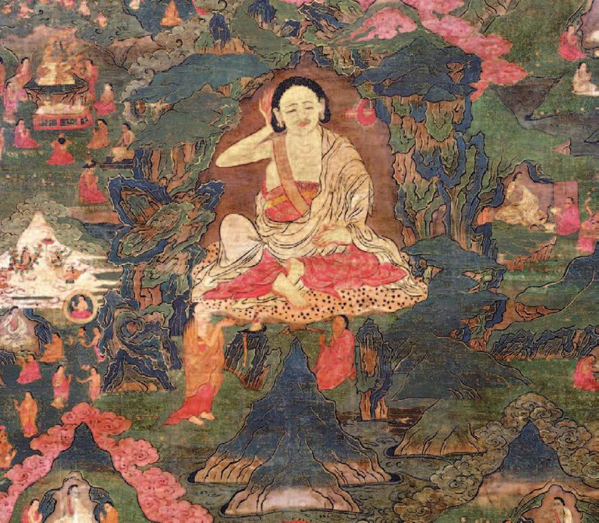 AN AUTHENTIC PORTRAIT of the MIDDLE WAY A vajra song of realization by Milarepa, the lord of yogis #183: COURTESY OF THE COLLECTION OF SHELLEY AND DONALD RUBIN WWW.HIMALAYANART.