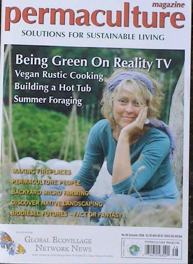 PERMACULTURE MAGAZINE: Solutions for Sustainable Living Readership of 40,000 (25,000 in UK, 12,000 in US, 3,000 elsewhere in Europe and internationally) GEN has 2 news pages, one