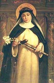 Saint Catherine Born: 1447 Died: 1510 Feast Day: September 15 - Lived in Genoa her entire life - At 13, she asked to enter the convent in Genoa, but was refused because of her age - At 16, she was
