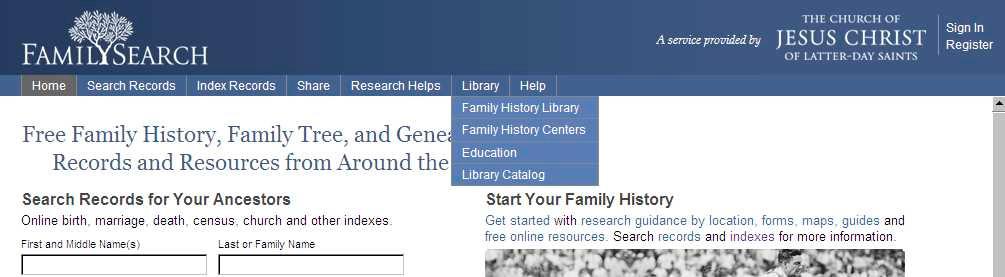 "Other Stuff" Our Own Family History Center Family History