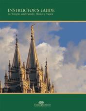 Introduction Use This Guide and Other Family History Publications This guide will help you fulfill your responsibilities as a family history consultant.