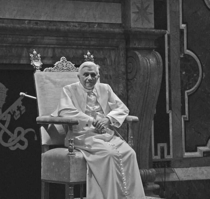 256 Stage IV: The Modern Inquisition Pope Benedict XVI.
