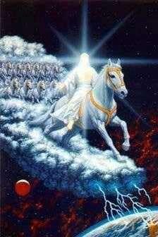 4. We are going to descend with Jesus to earth, to defeat the Antichrist in the battle