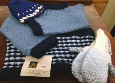 Over the past four years members of the Atlanta chapter of ATT Fiber to the World Yarn Club have knitted items for international, national, and local aide organizations that assist women, children