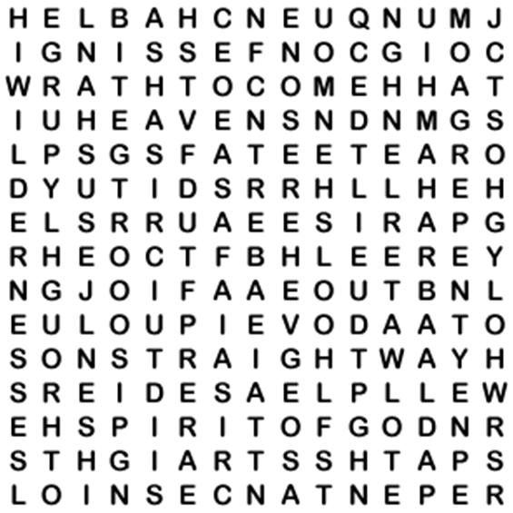 ~~ DONATIONS ~~ GENERAL FUND In Memory of Stasia Sieczkowski ~ $100 from Louise & Anne Marie Tippett SINCERE THANKS For your generosity and support of our parish ~ God Bless All ~~~ BIBLE WORD SEARCH