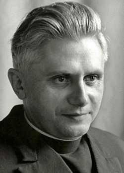 Before becoming pope, Pope Benedict XVI was a theology professor at the